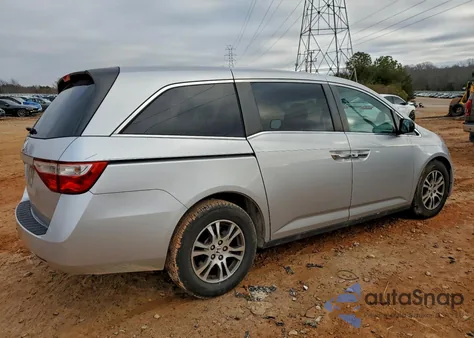 2012 Honda Odyssey Ex z USA, uszkodzony, nr VIN 5FNRL5H42CB045689
